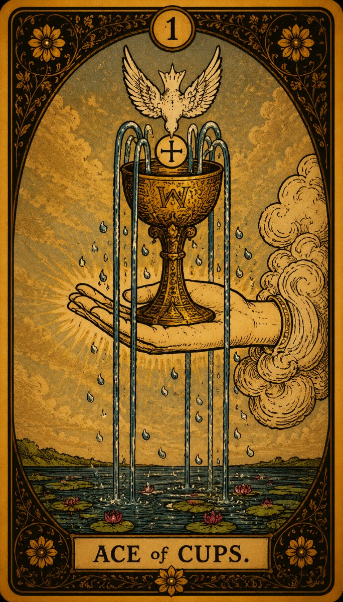Ace of Cups tarot card