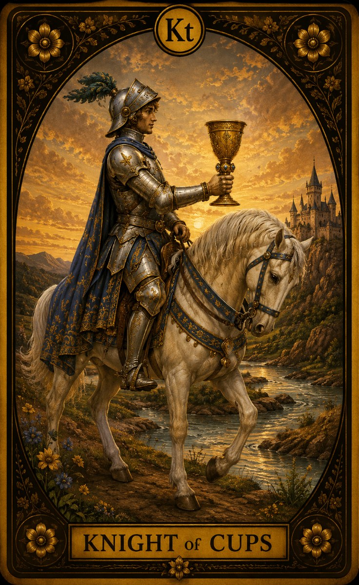 Knight of Cups tarot card