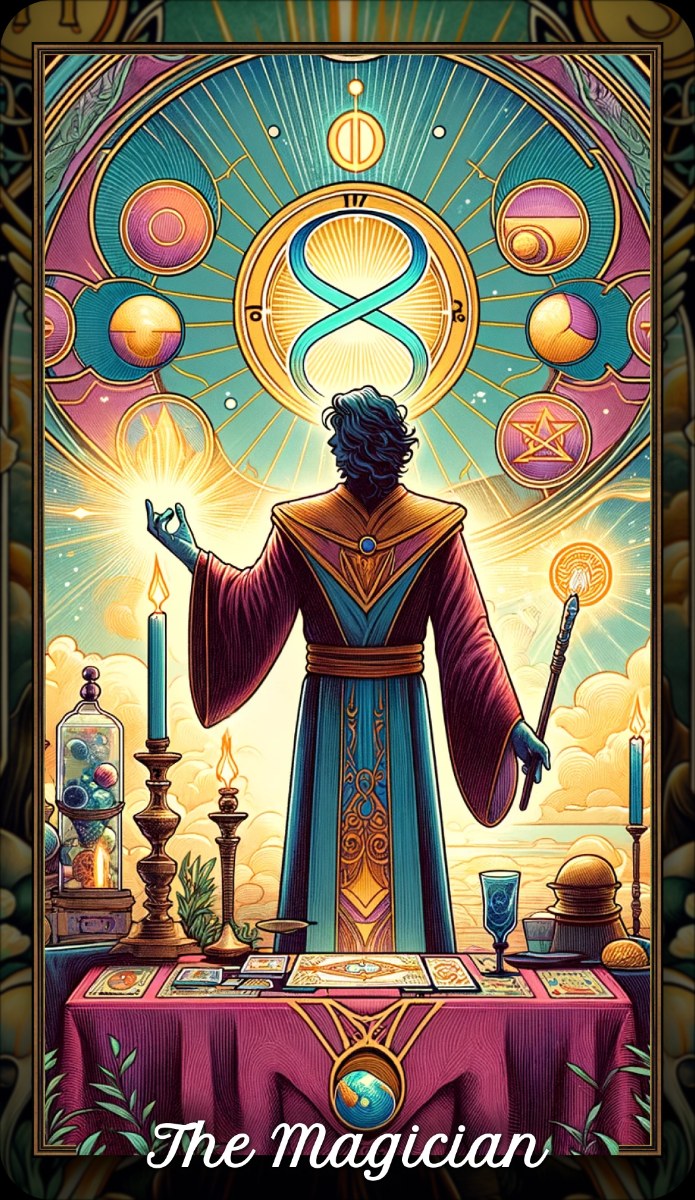 The Magician tarot card