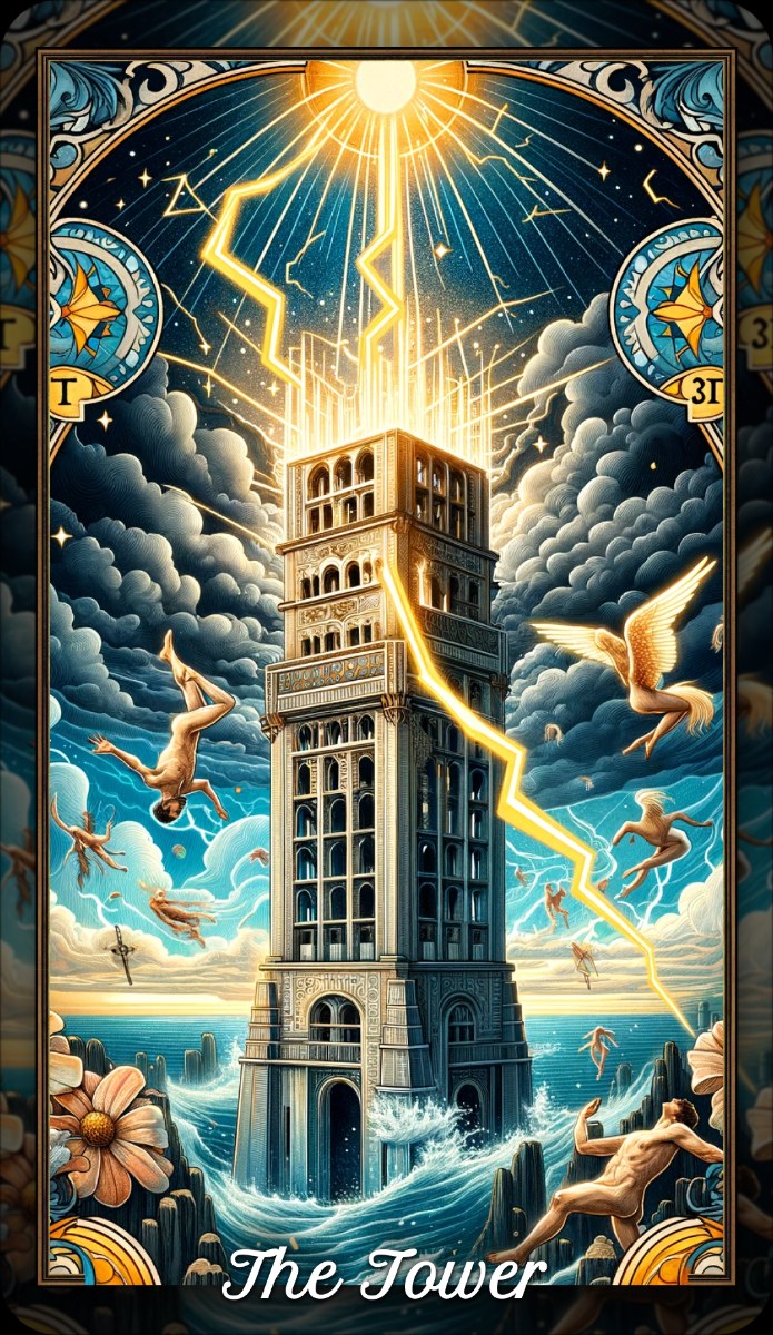 The Tower tarot card