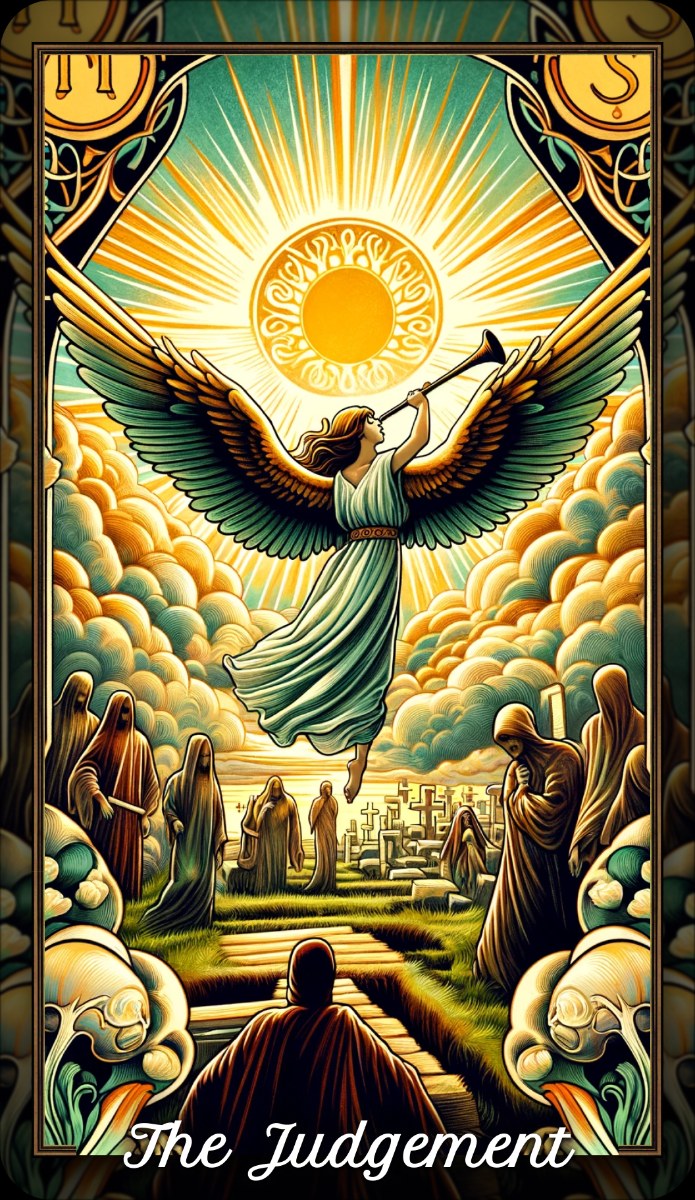 Judgement tarot card