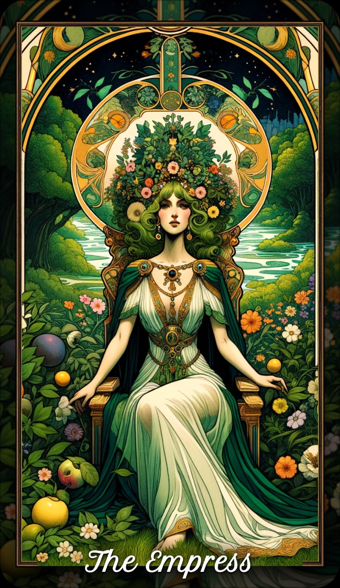 The Empress tarot card