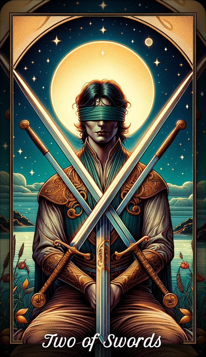 Two of Swords tarot card