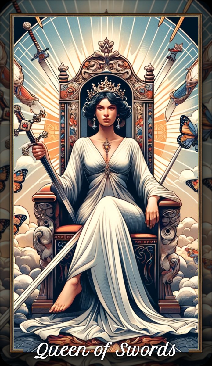 Queen of Swords tarot card